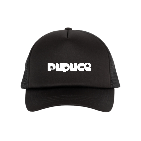 Casquette Trucker Pupuce Noire DROP 2