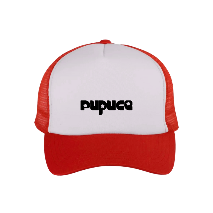 Casquette Trucker Pupuce Rouge et Blanche