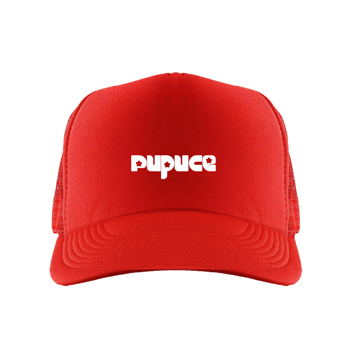 Casquette Trucker Pupuce Rouge