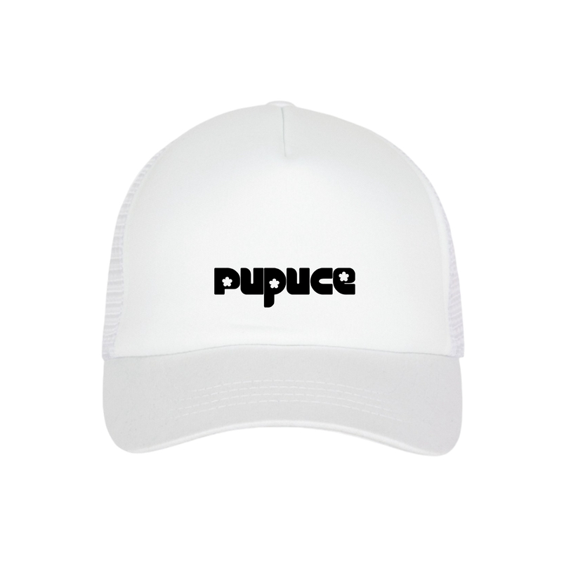 Casquette Trucker Pupuce Blanche