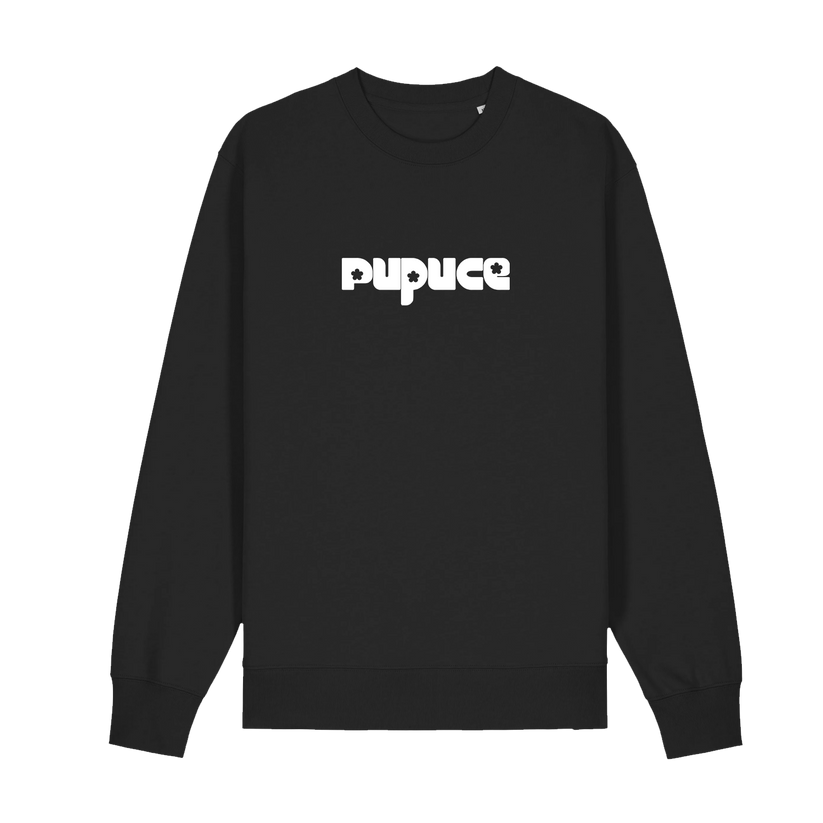 Sweat Col rond Pupuce Noir Classique