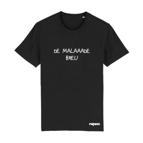 T-shirt classique Pupuce Noir De Malade Breu